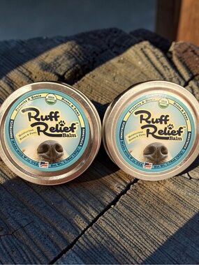 Pawstruck Ruff Relief Balm 2-Pack – Organic Nose & Paw Balm for Dogs